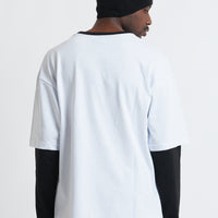 Double Long Sleeve jersey white
