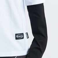 Double Long Sleeve jersey white