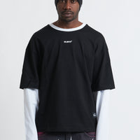 Double Long Sleeve jersey black