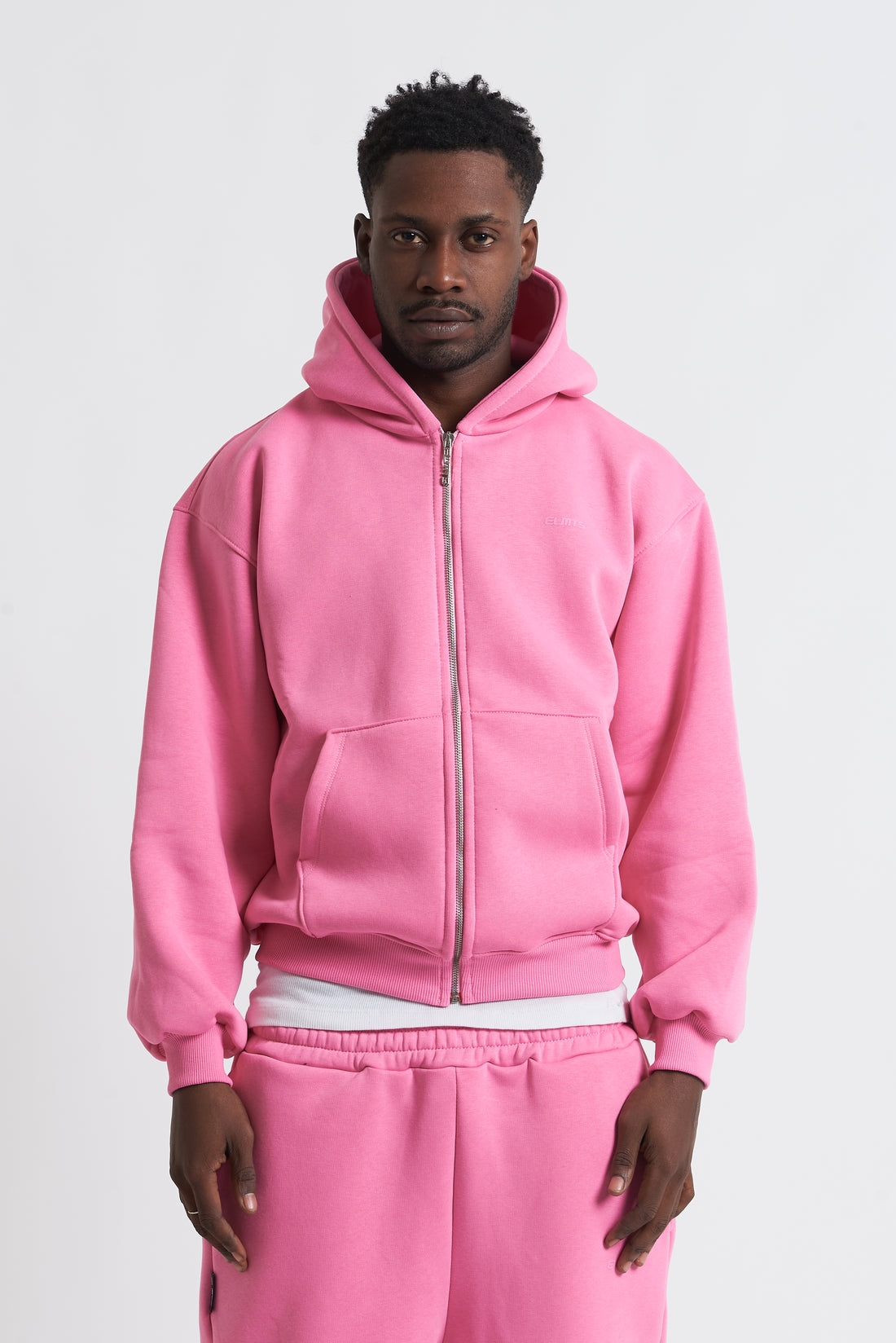 HOODIE ZIP PINK