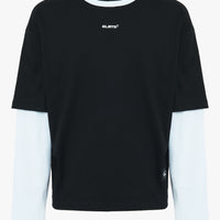 Double Long Sleeve jersey black
