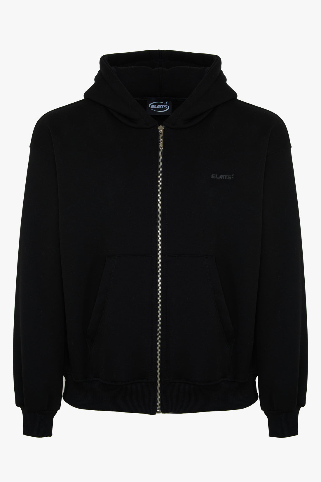 HOODIE ZIP BLACK