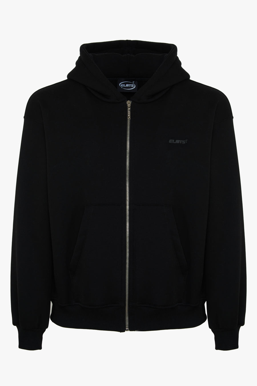 HOODIE ZIP BLACK