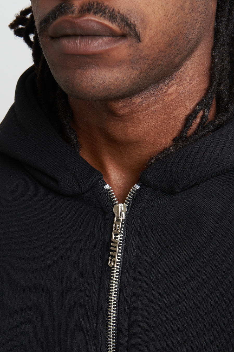 HOODIE ZIP BLACK