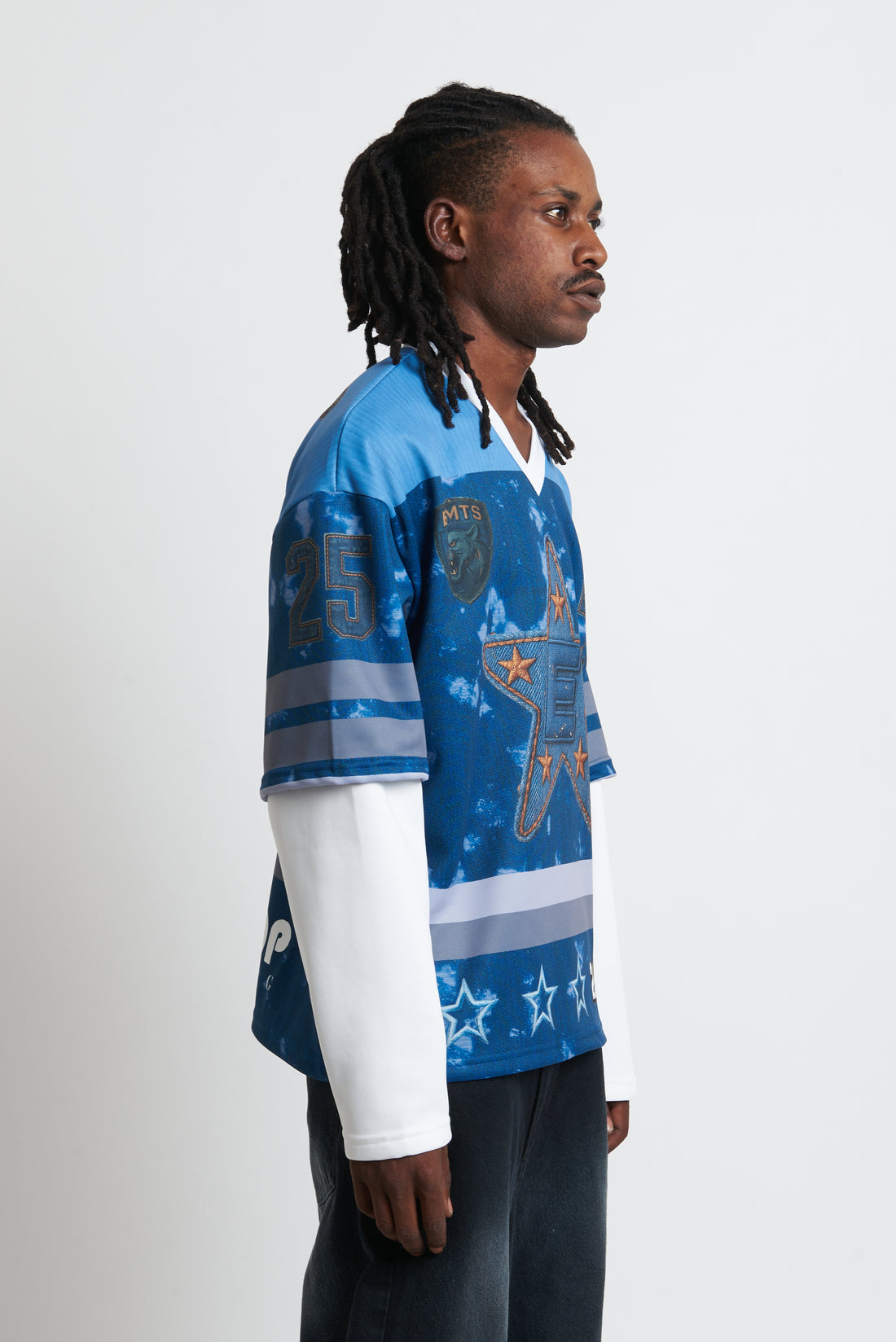 HOODIE LONGSLEEVE DENIM