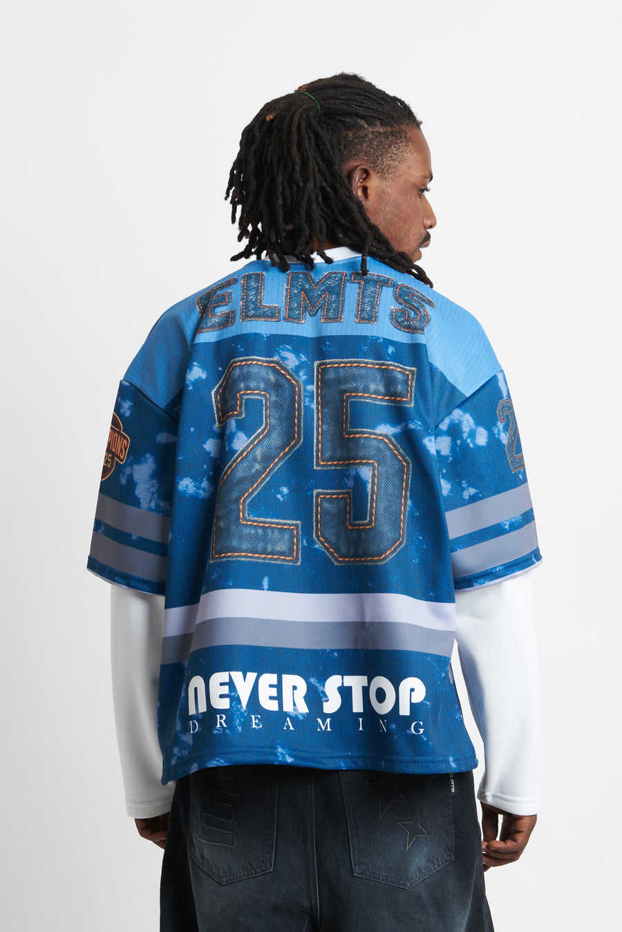 HOODIE LONGSLEEVE DENIM