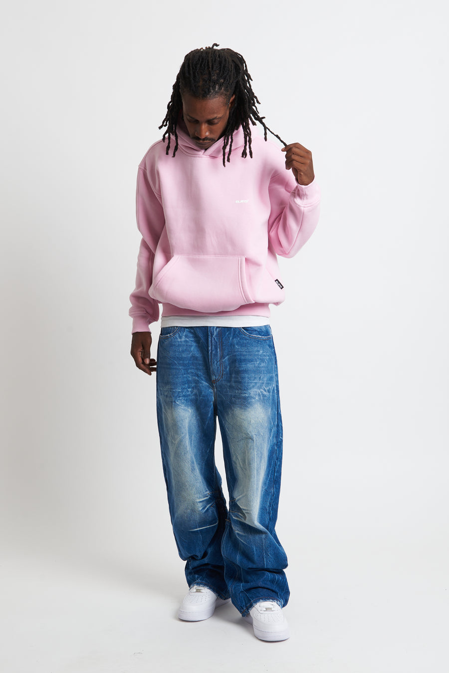 HOODIE KILLER PINK-WHITE