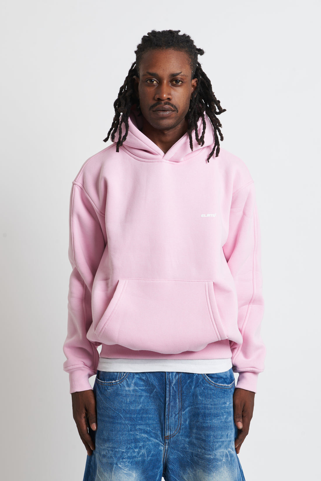 HOODIE KILLER PINK-WHITE