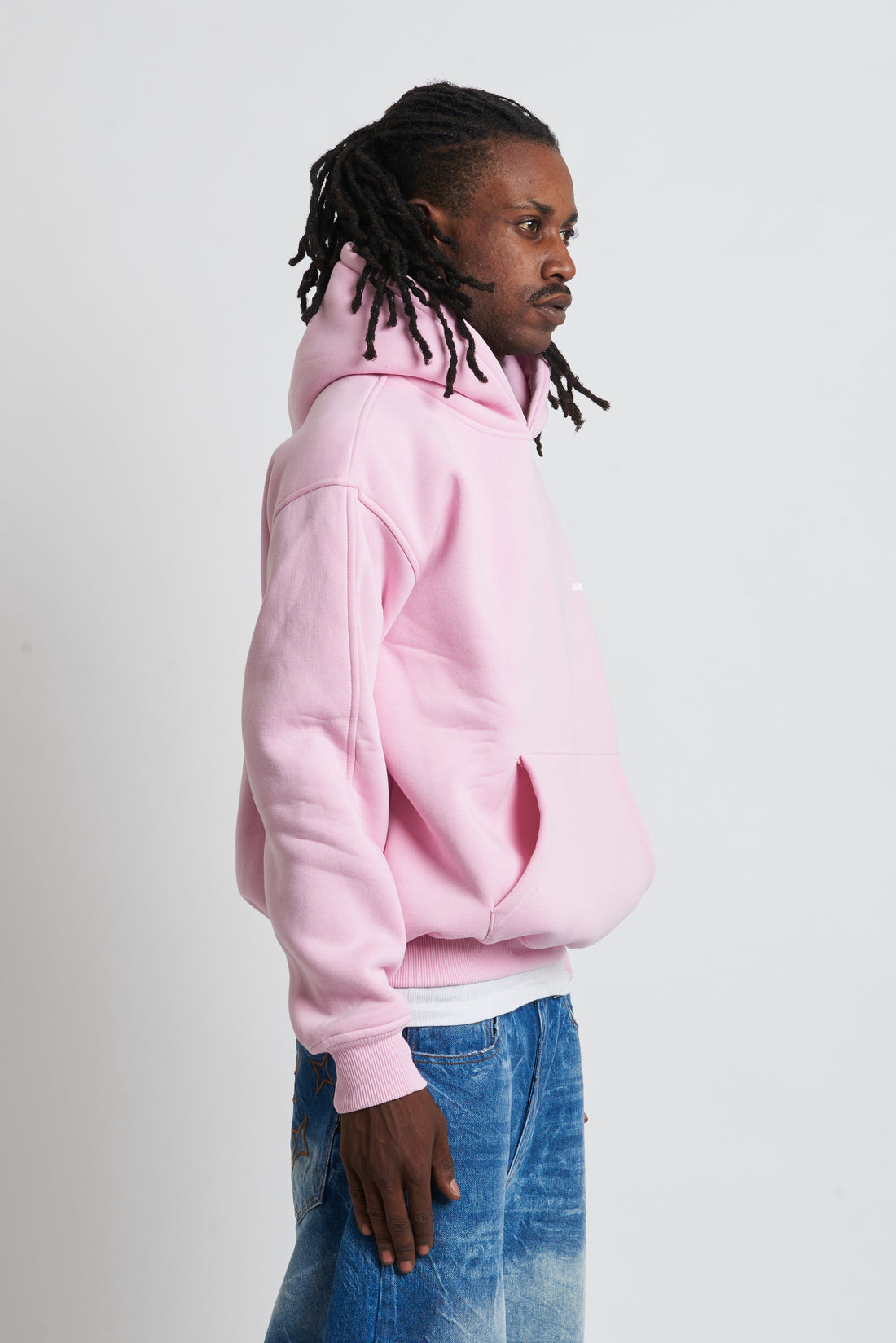 HOODIE KILLER PINK-WHITE