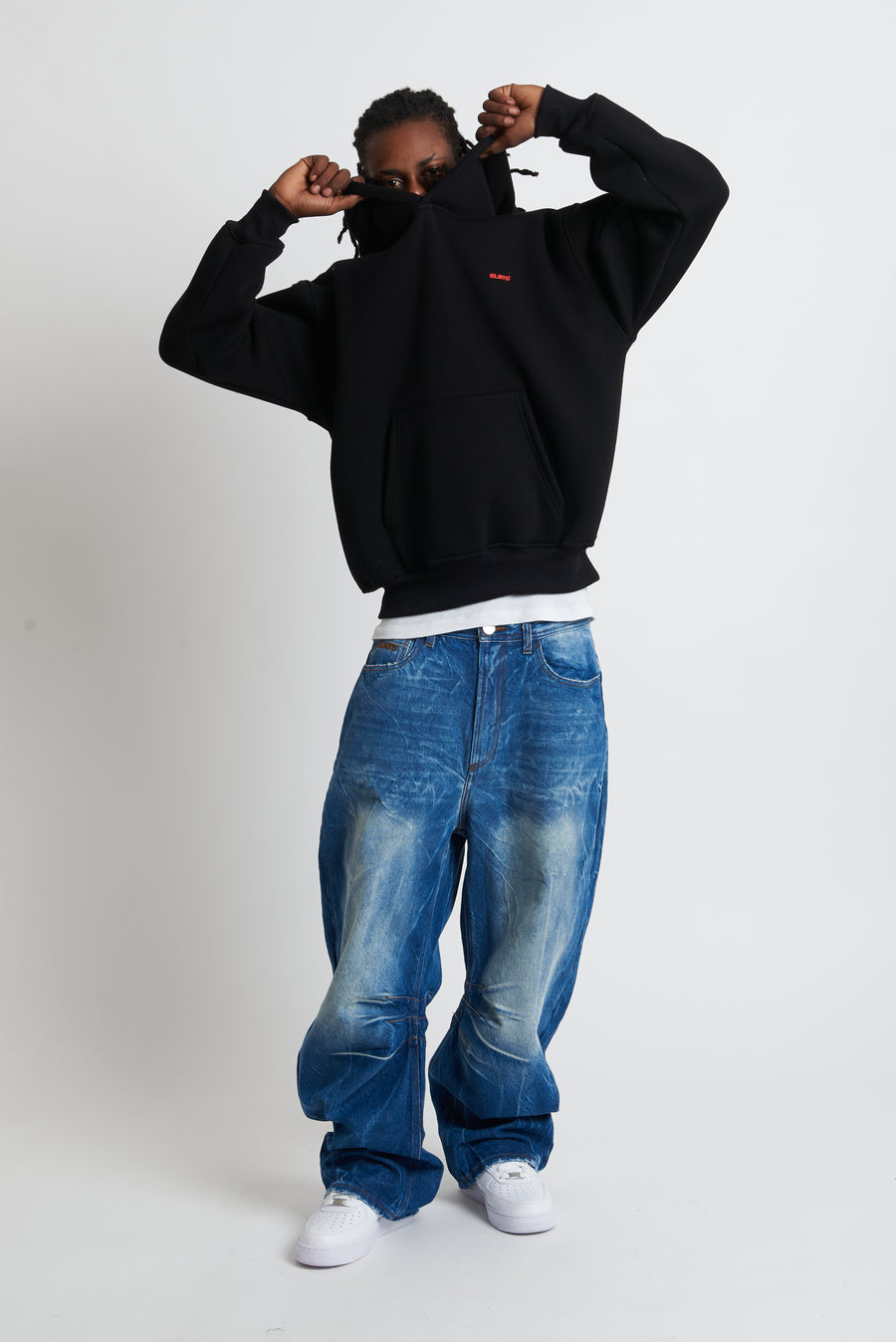 HOODIE KILLER BLACK-RED