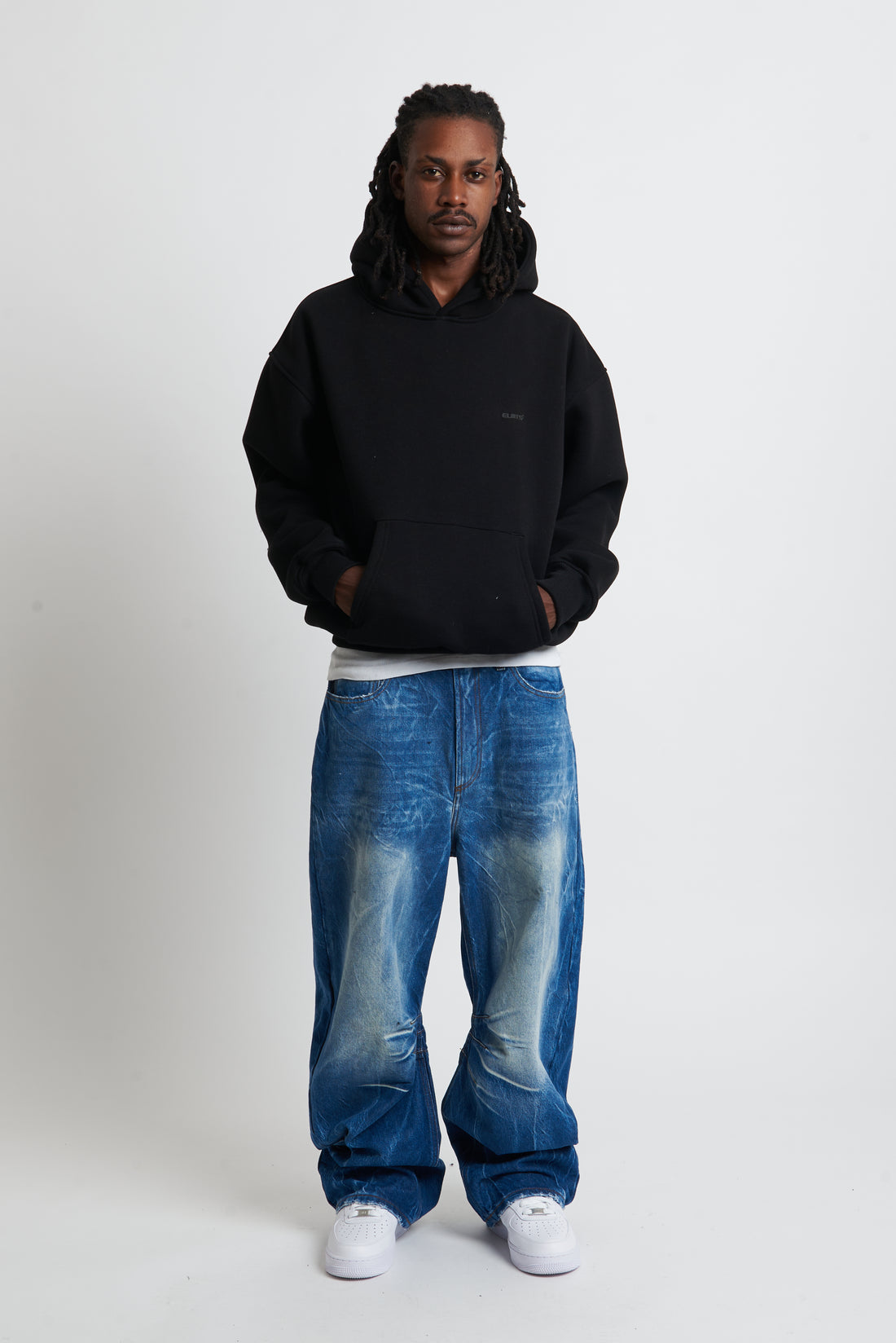 hoodie killer black & black