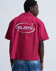 JACKET EMBROIDERED FUCSIA