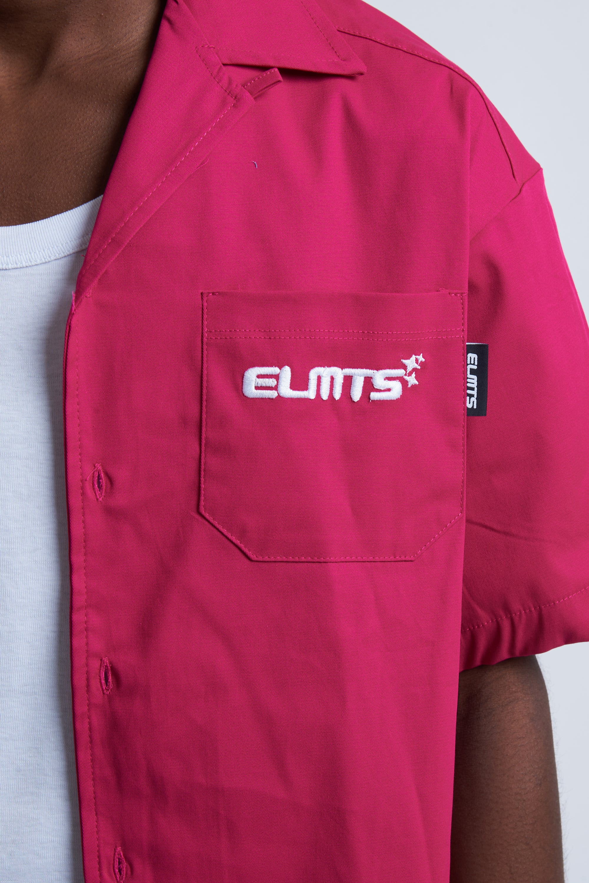 JACKET EMBROIDERED FUCSIA