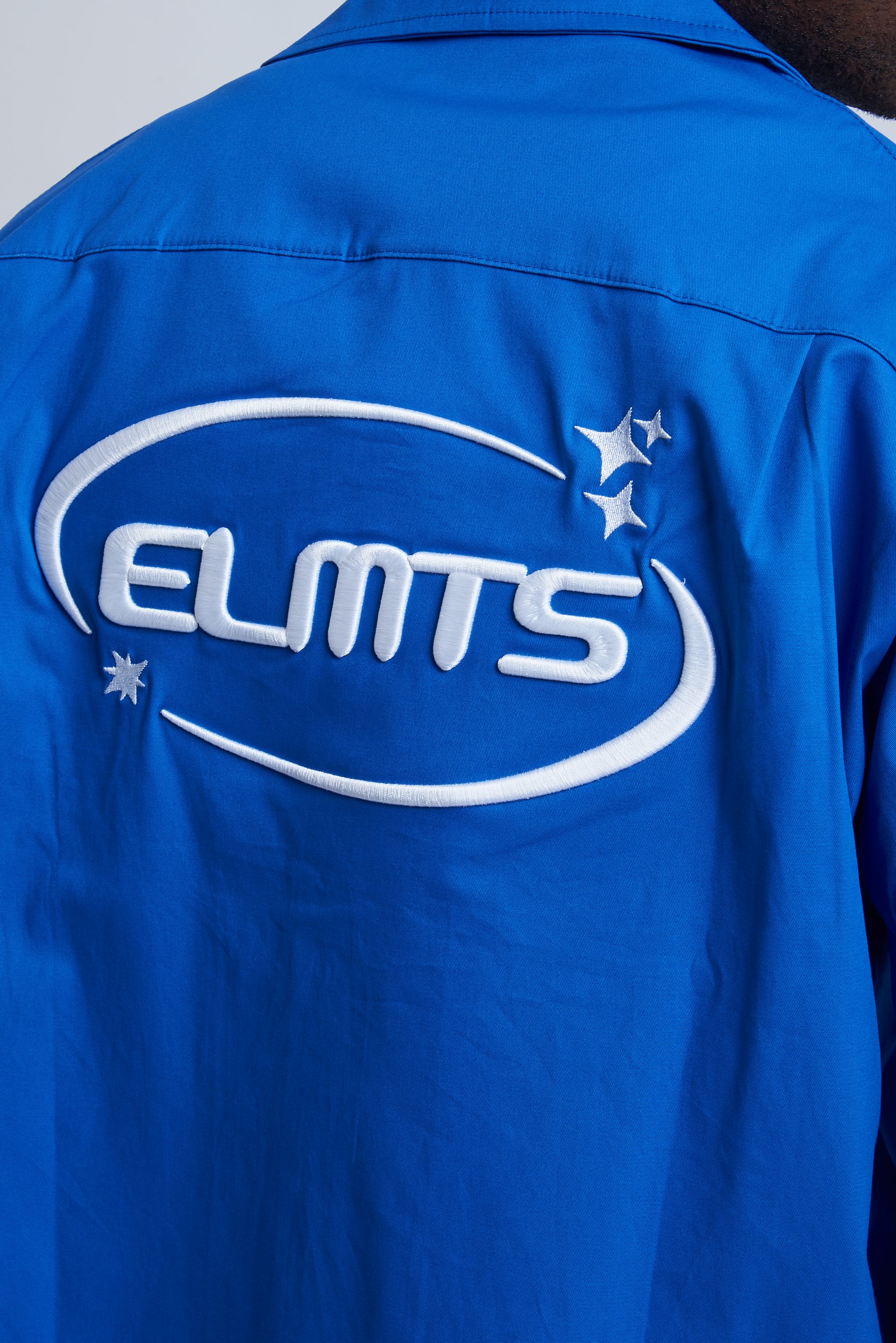 JACKET EMBROIDERED ROYAL