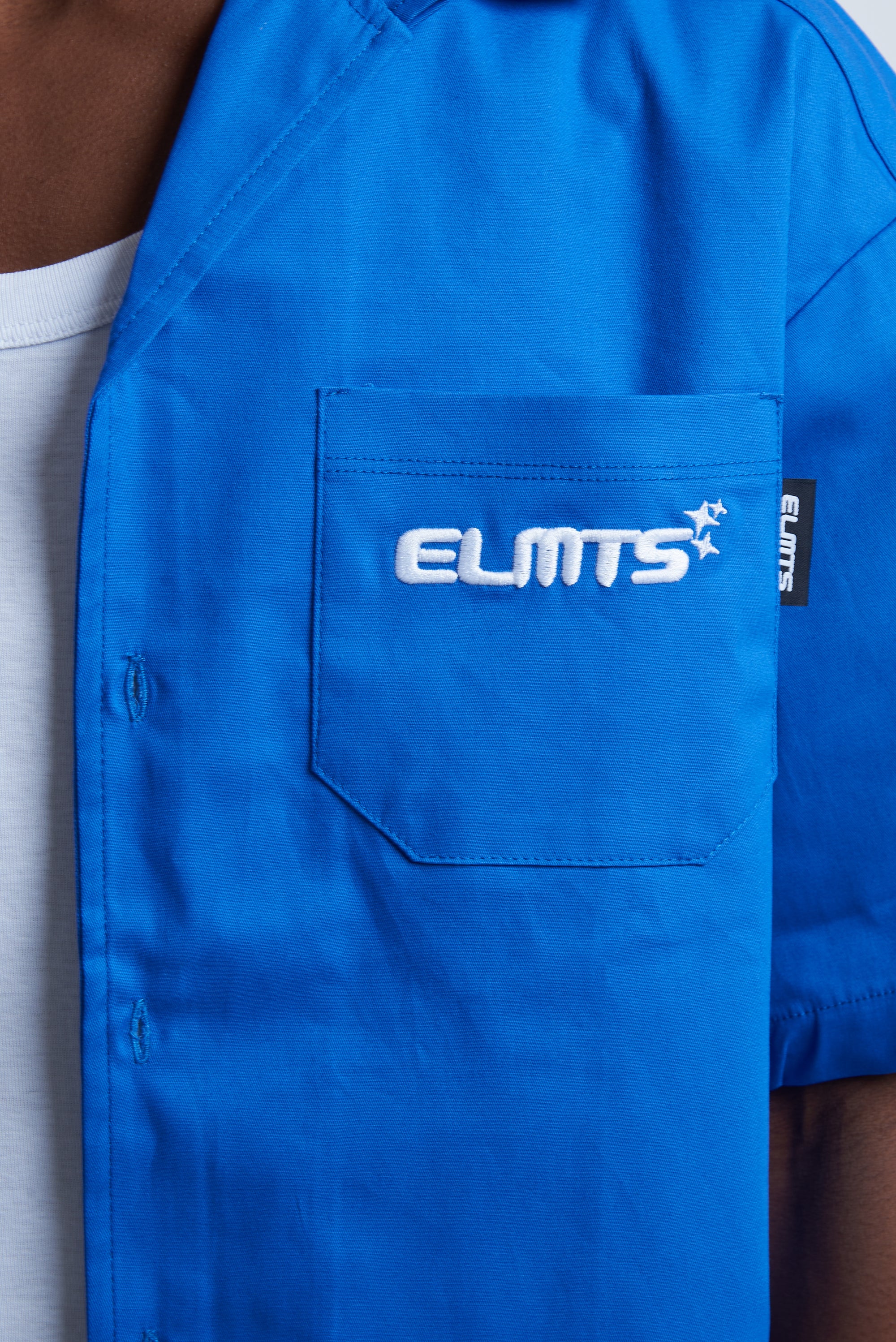 JACKET EMBROIDERED ROYAL
