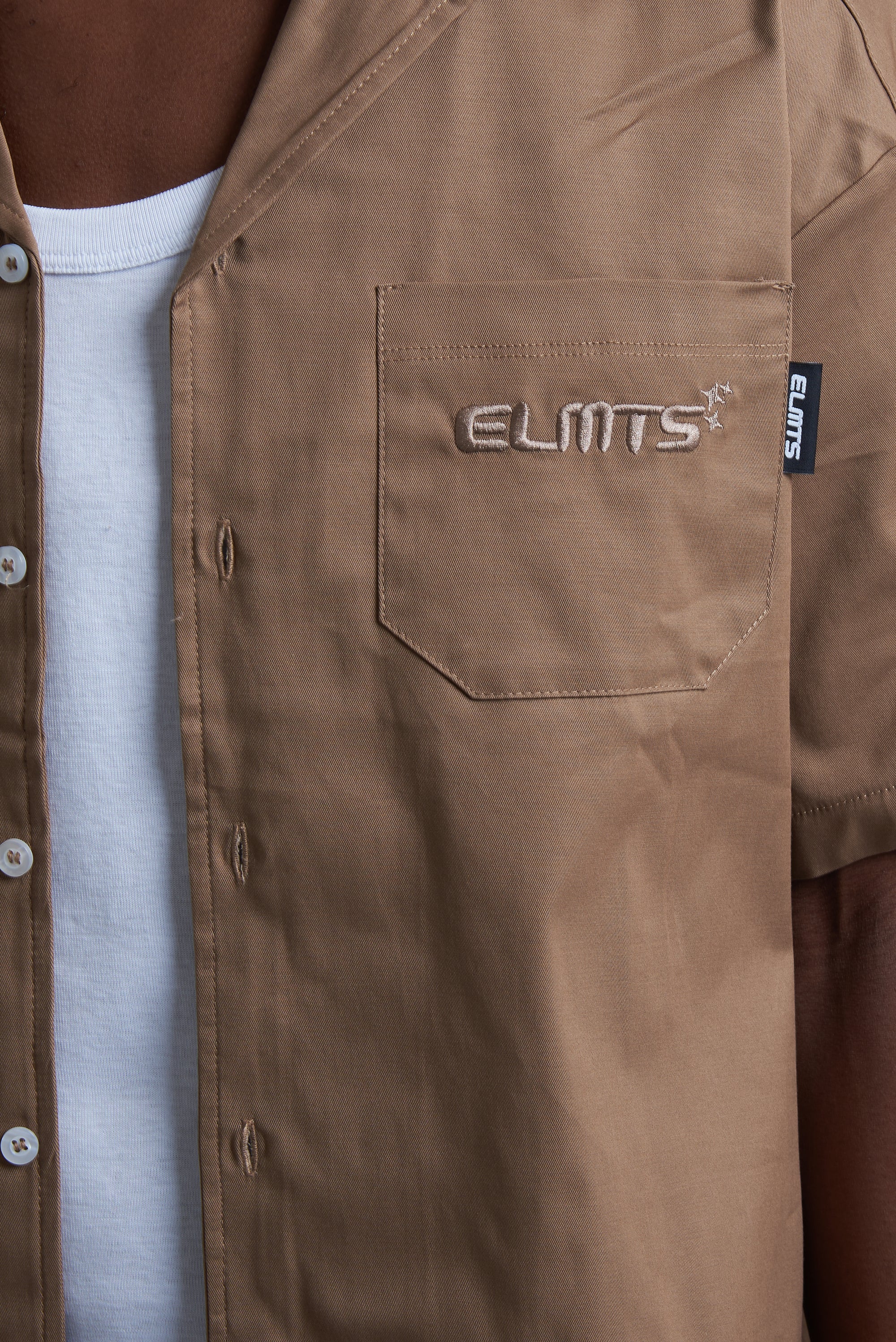 JACKET EMBROIDERED CAMEL