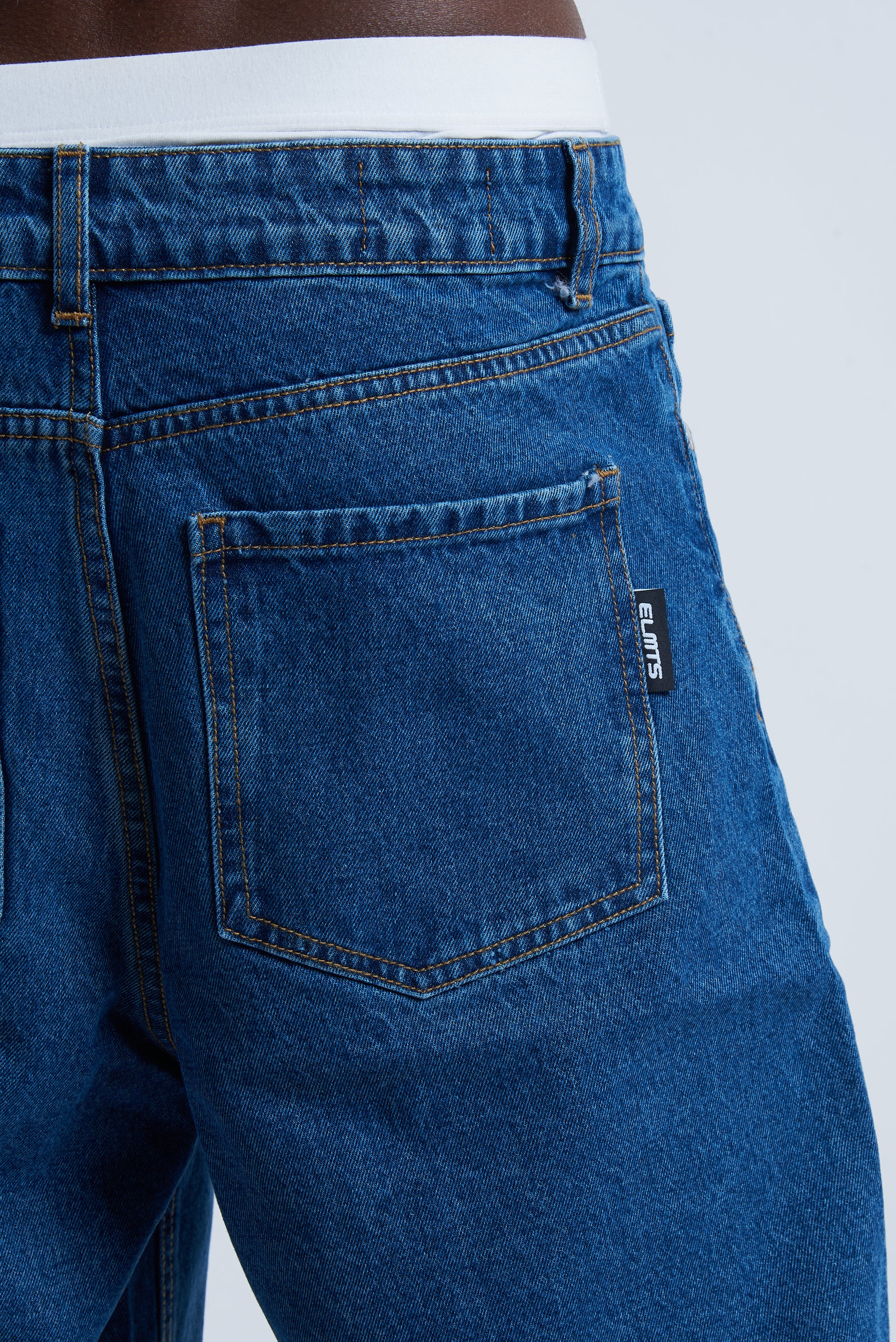 JORTS BAGGY BLUE NIGHT