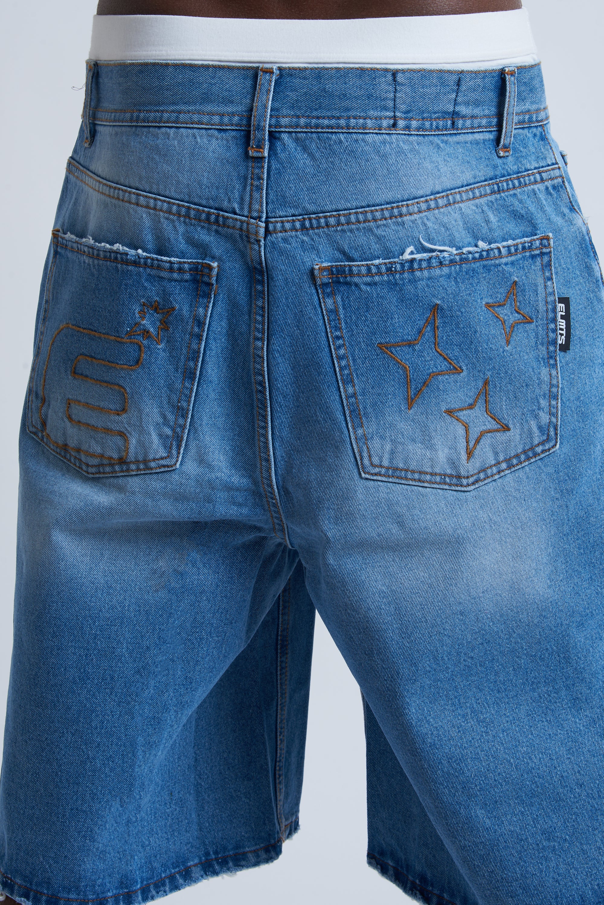 JORTS BAGGY DB STONE WASH