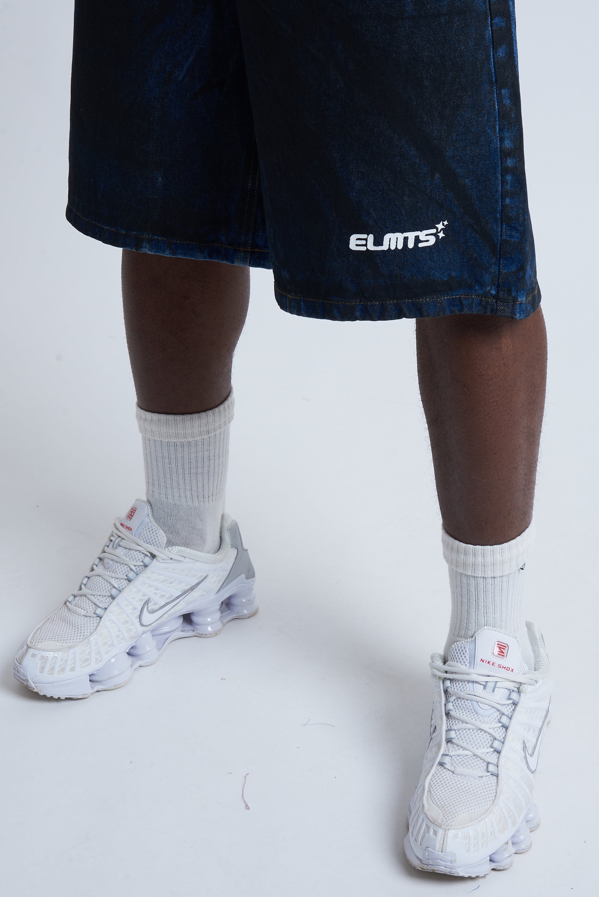 JORTS DENIM BAGGY RESIN