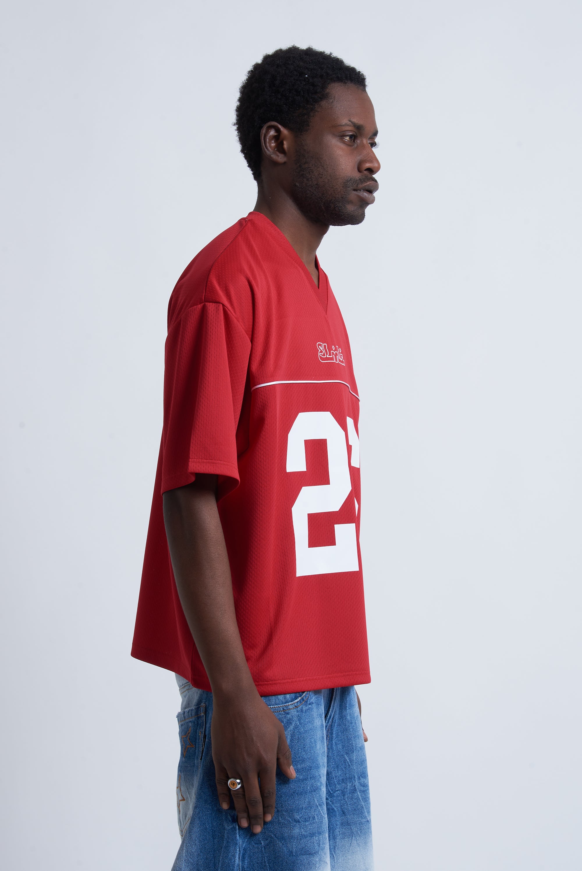 HOCKEY TEE ARABIC RED