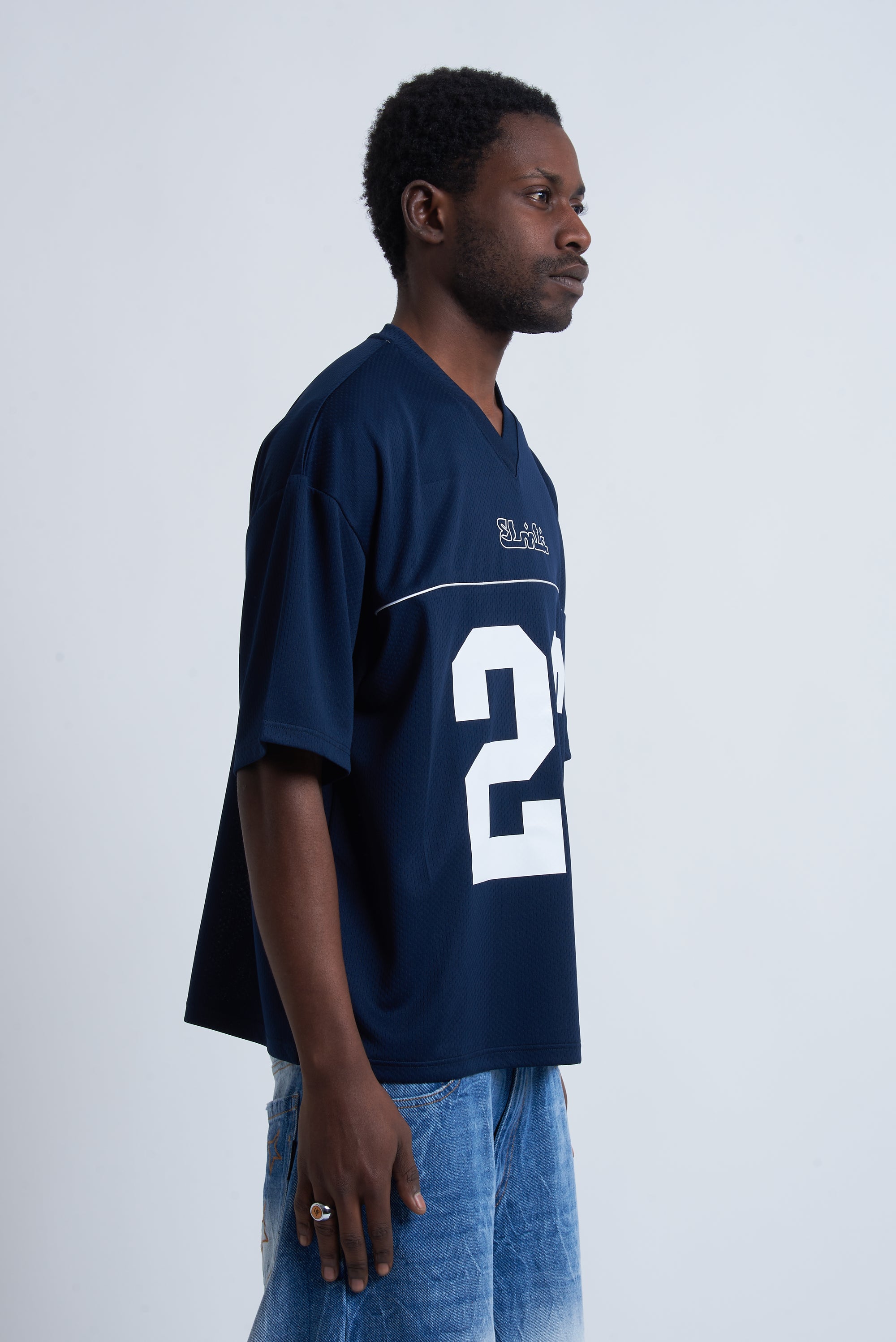 HOCKEY TEE ARABIC BLUE