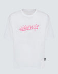 TEE WRITTEN PINK WHITE