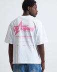TEE PROJECT ELMTS WHITE - PINK