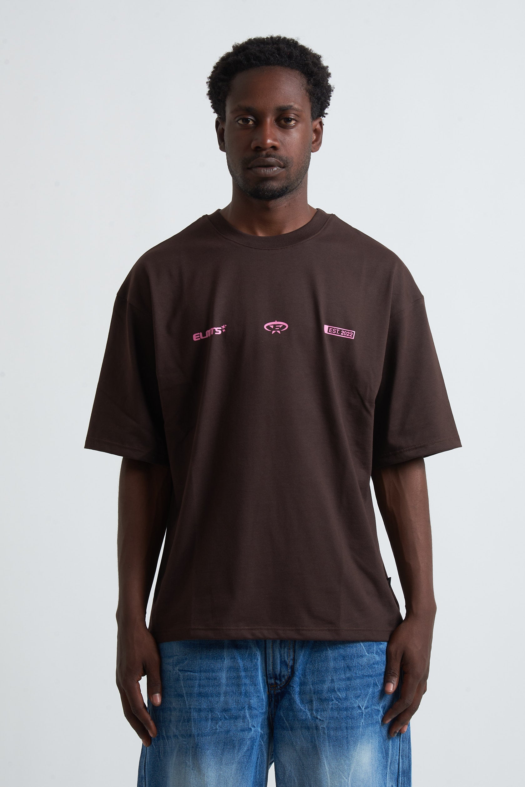 TEE PROJECT ELMTS CHOCO - PINK