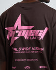TEE PROJECT ELMTS CHOCO - PINK