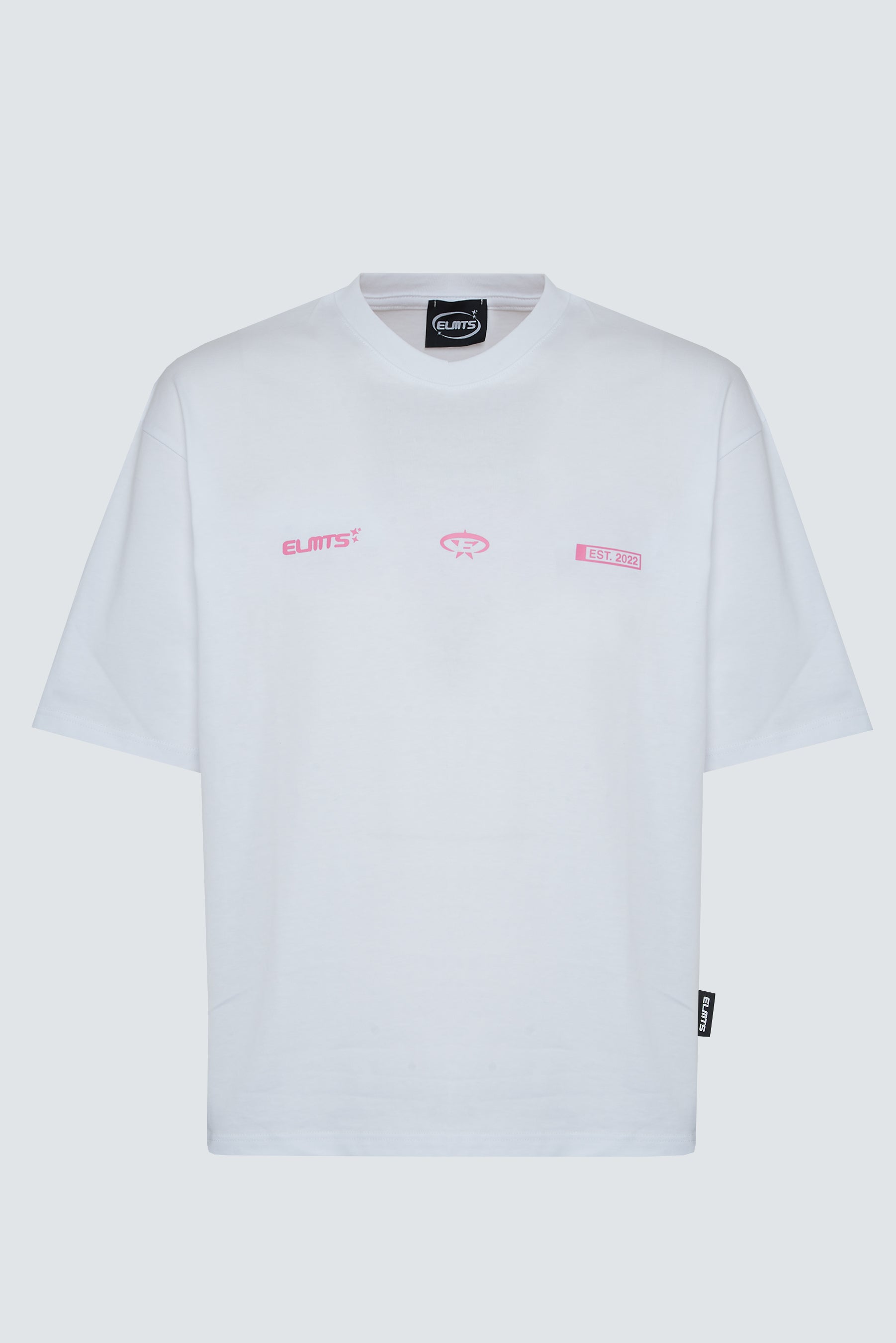 TEE PROJECT ELMTS WHITE - PINK
