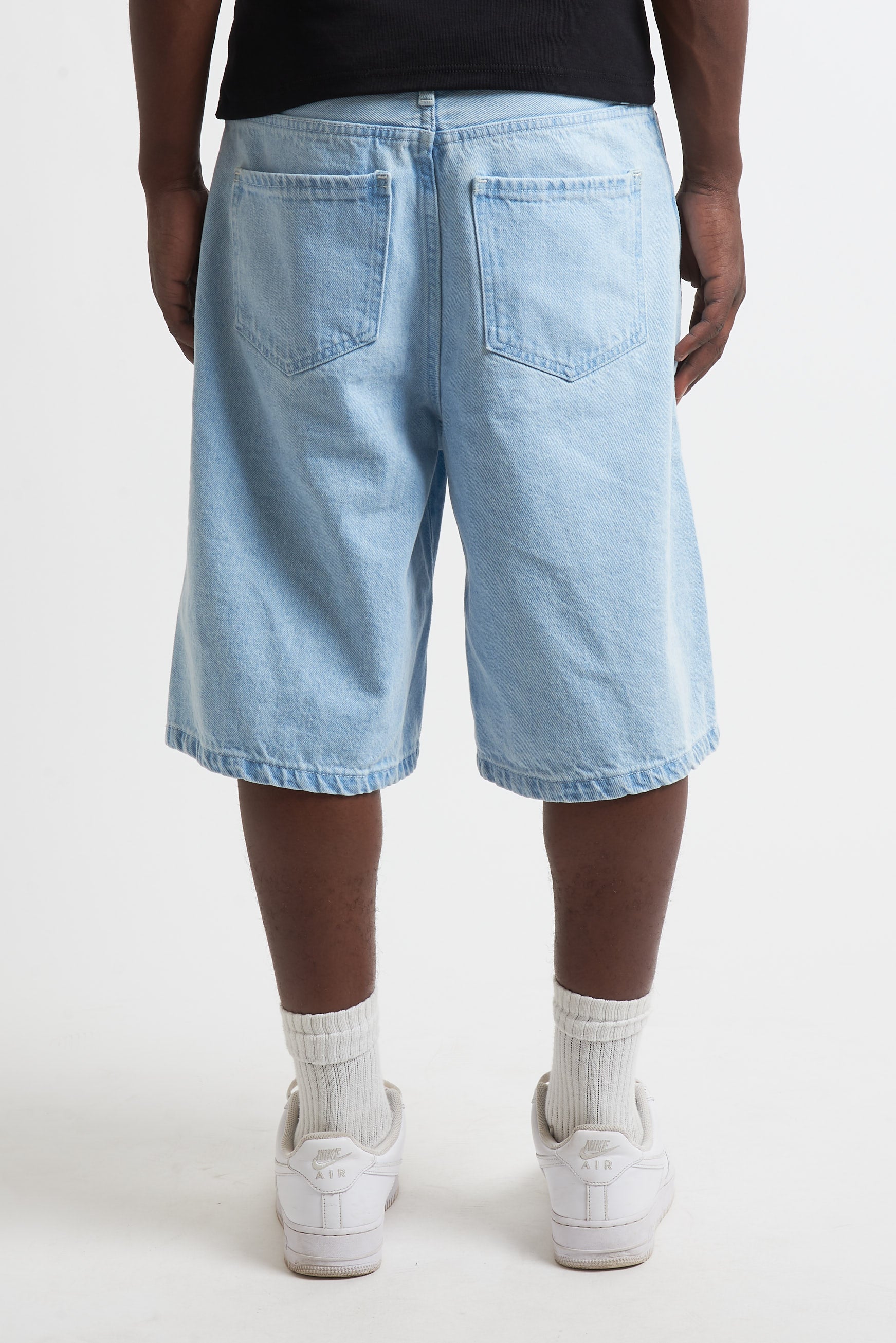 JORTS STONE WASHED CLEAR