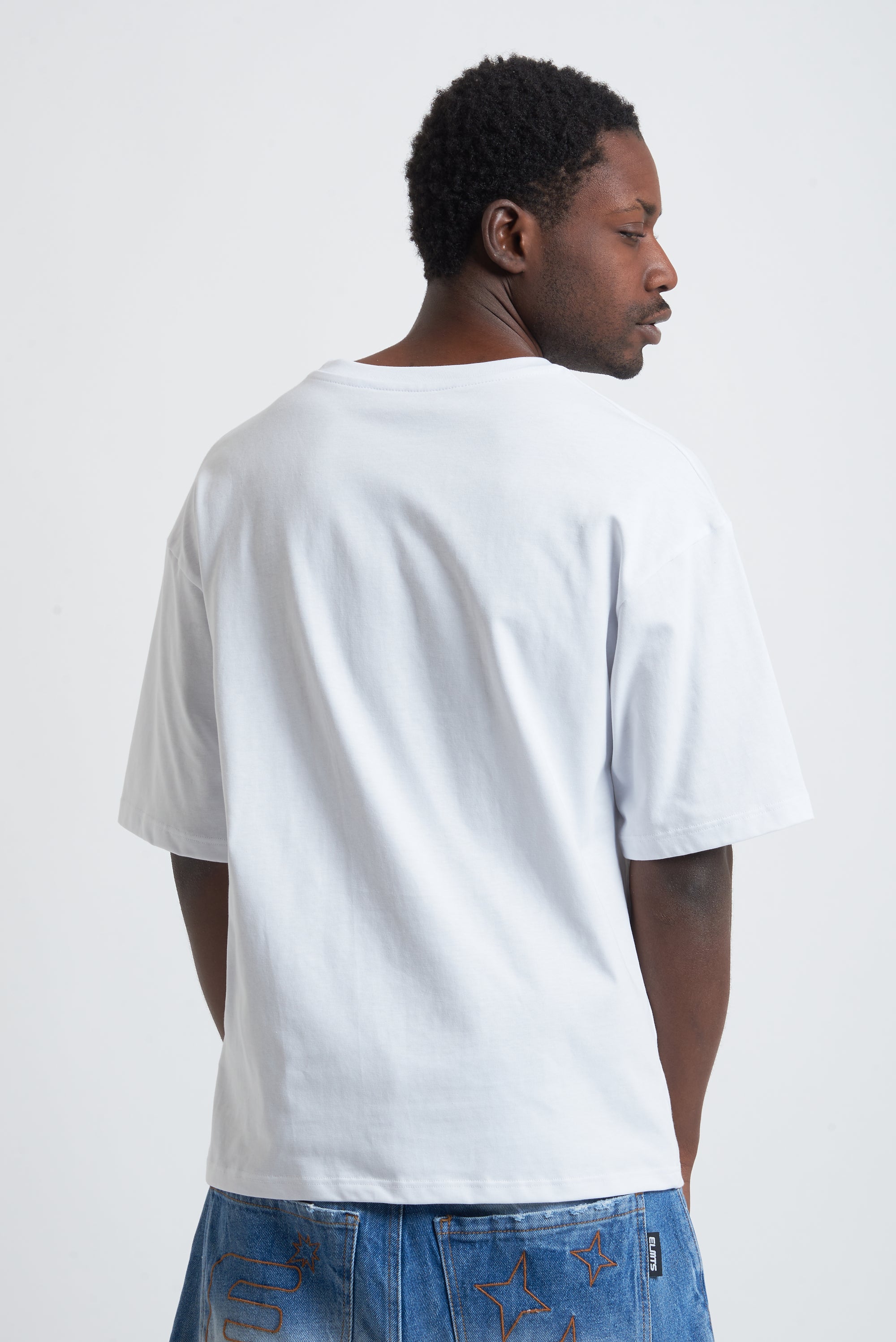 TEE WRITTEN PINK WHITE