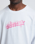 TEE WRITTEN PINK WHITE