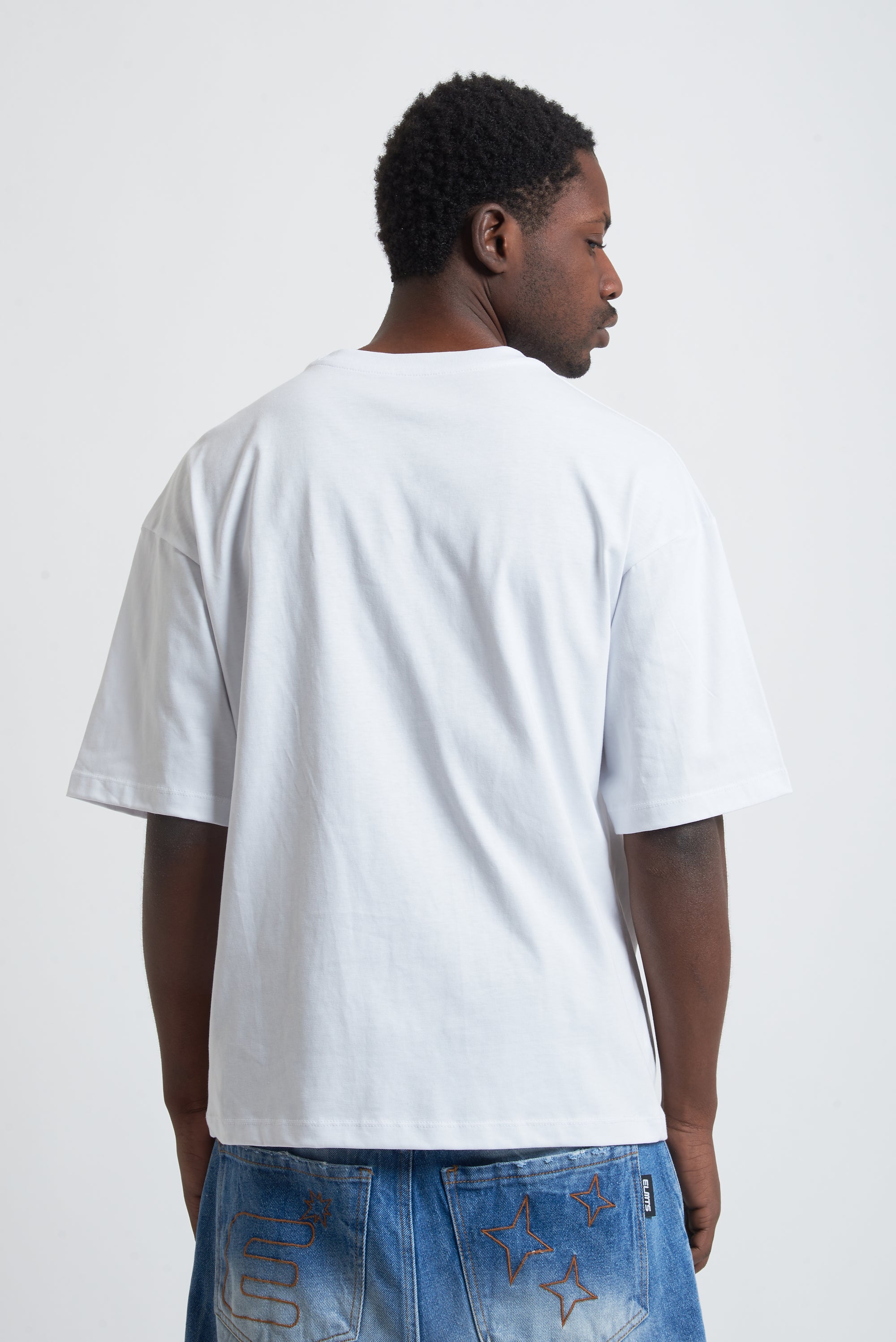 TEE BYZANTINE CROSSES WHITE