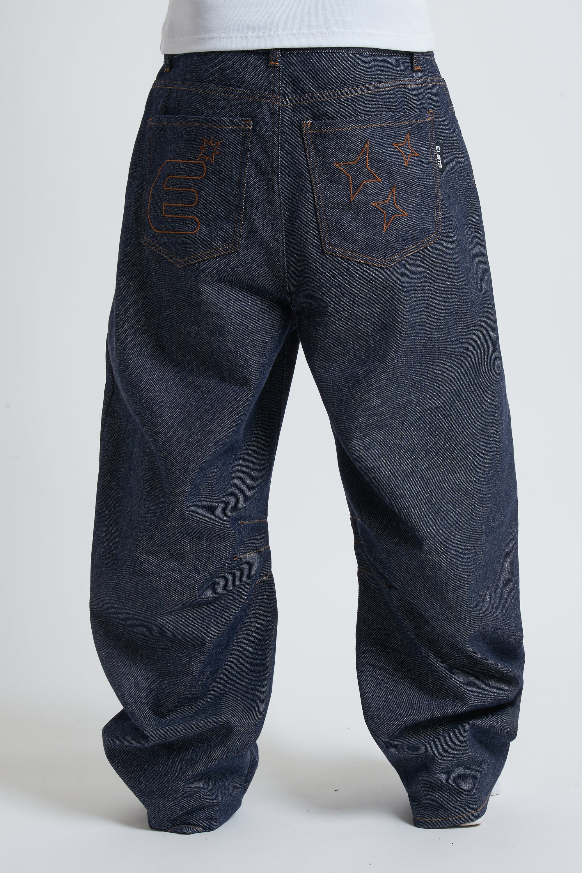 RAW DENIM BAGGY BLUE