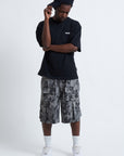 JORTS CARGO MILITARY BLACK