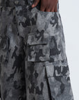 JORTS CARGO MILITARY BLACK