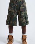 JORTS CARGO MILITARY GREEN