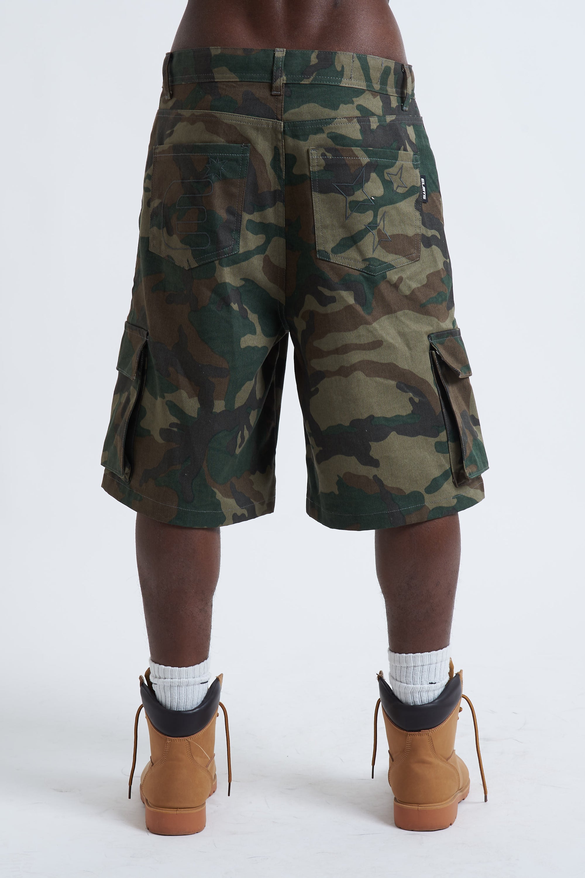 JORTS CARGO MILITARY GREEN