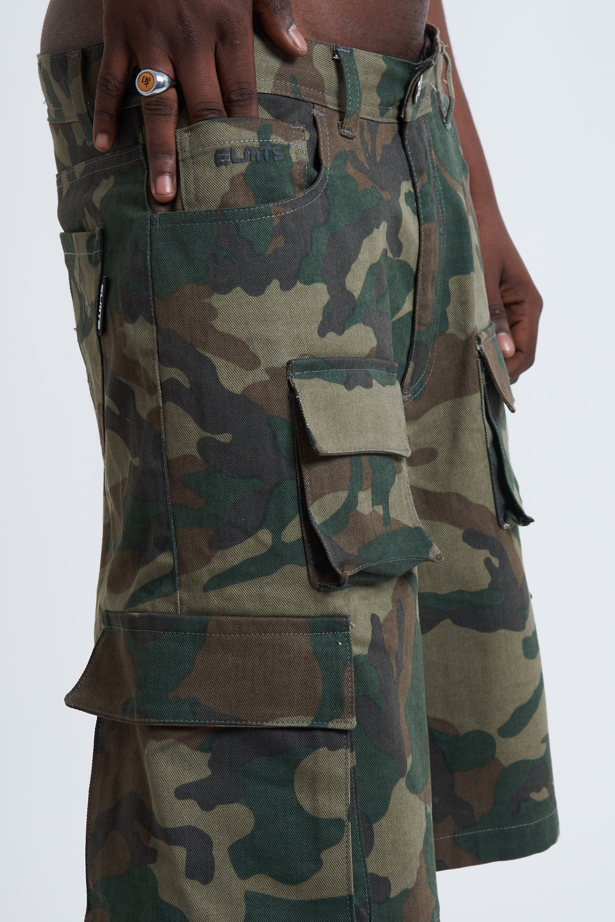 JORTS CARGO MILITARY GREEN