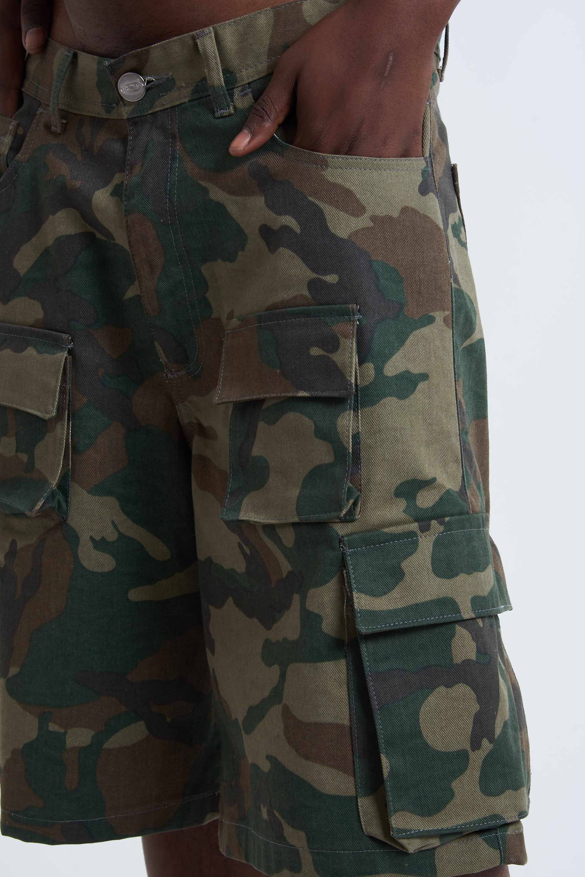 JORTS CARGO MILITARY GREEN