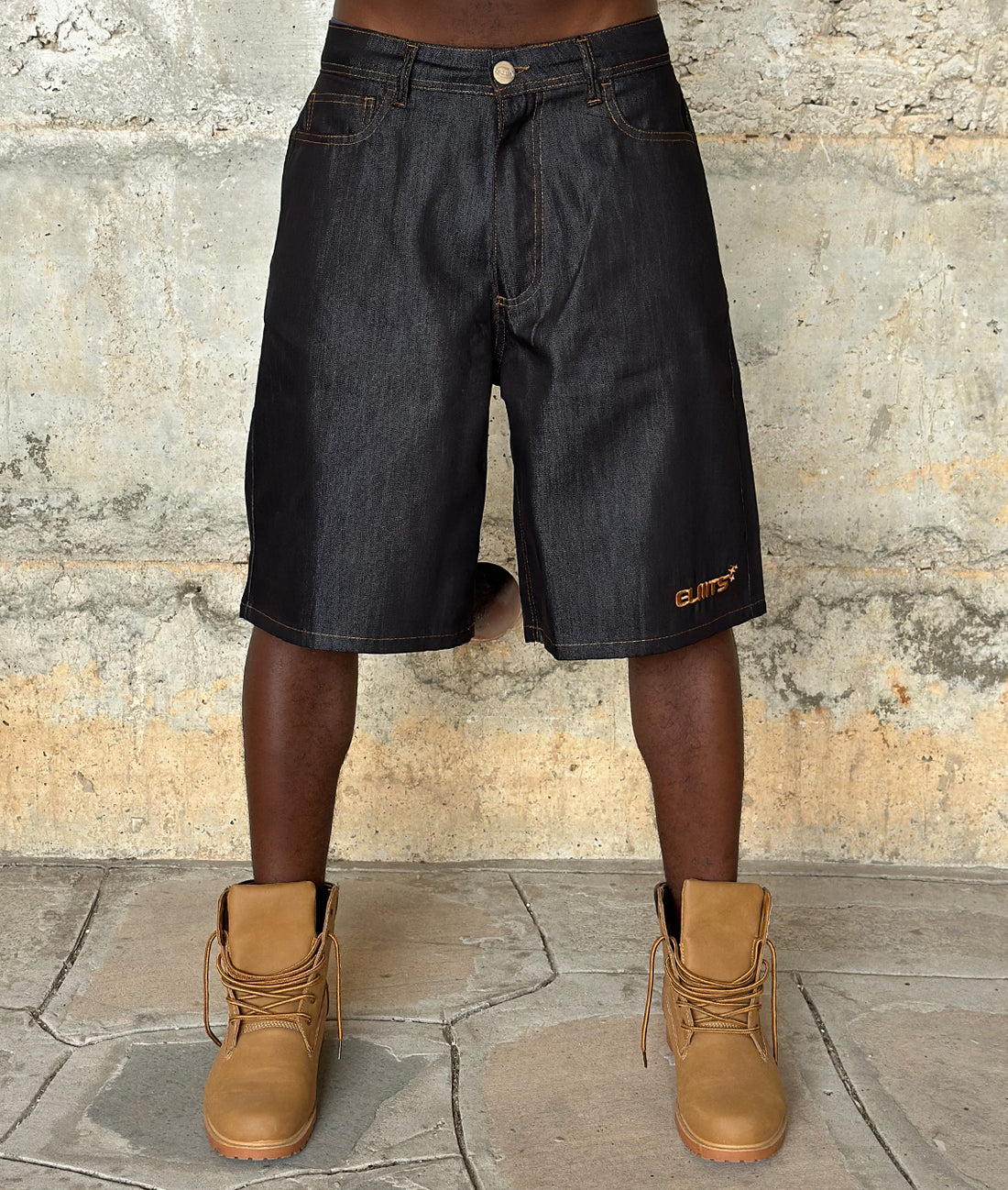 JORTS FACTORY BLACK TAB