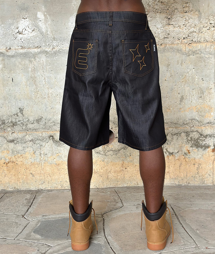 JORTS FACTORY BLACK TAB