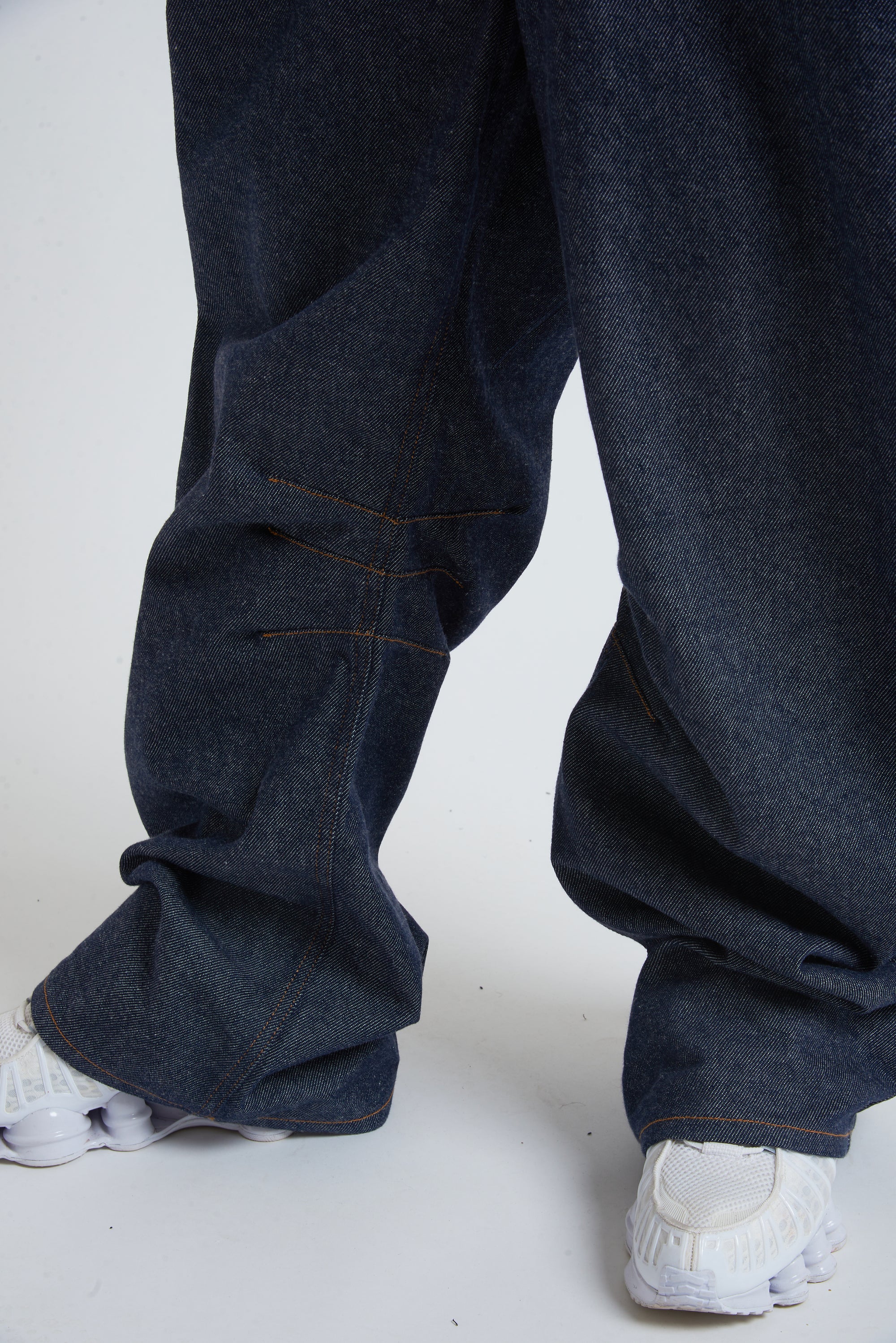 RAW DENIM BAGGY BLUE