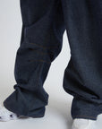 RAW DENIM BAGGY BLUE