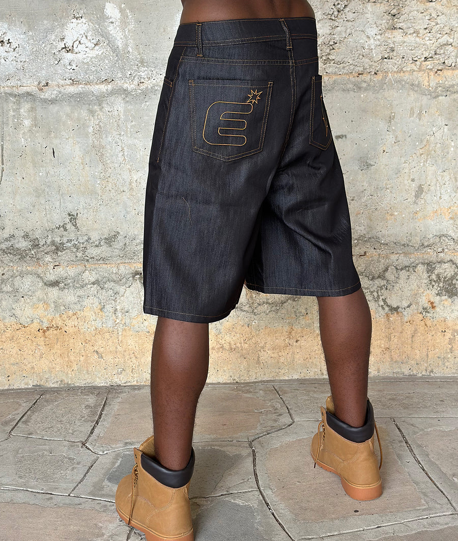 JORTS FACTORY BLACK TAB
