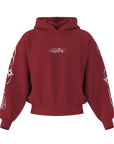 Hoodie Eyes Never Lie BORDEAUX