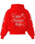 Hoodie Eyes Never Lie RED