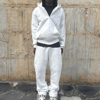 TRACK SUIT LIGHTNING &amp; CROSSES CRISTAL LIMITED EDITION WHITE