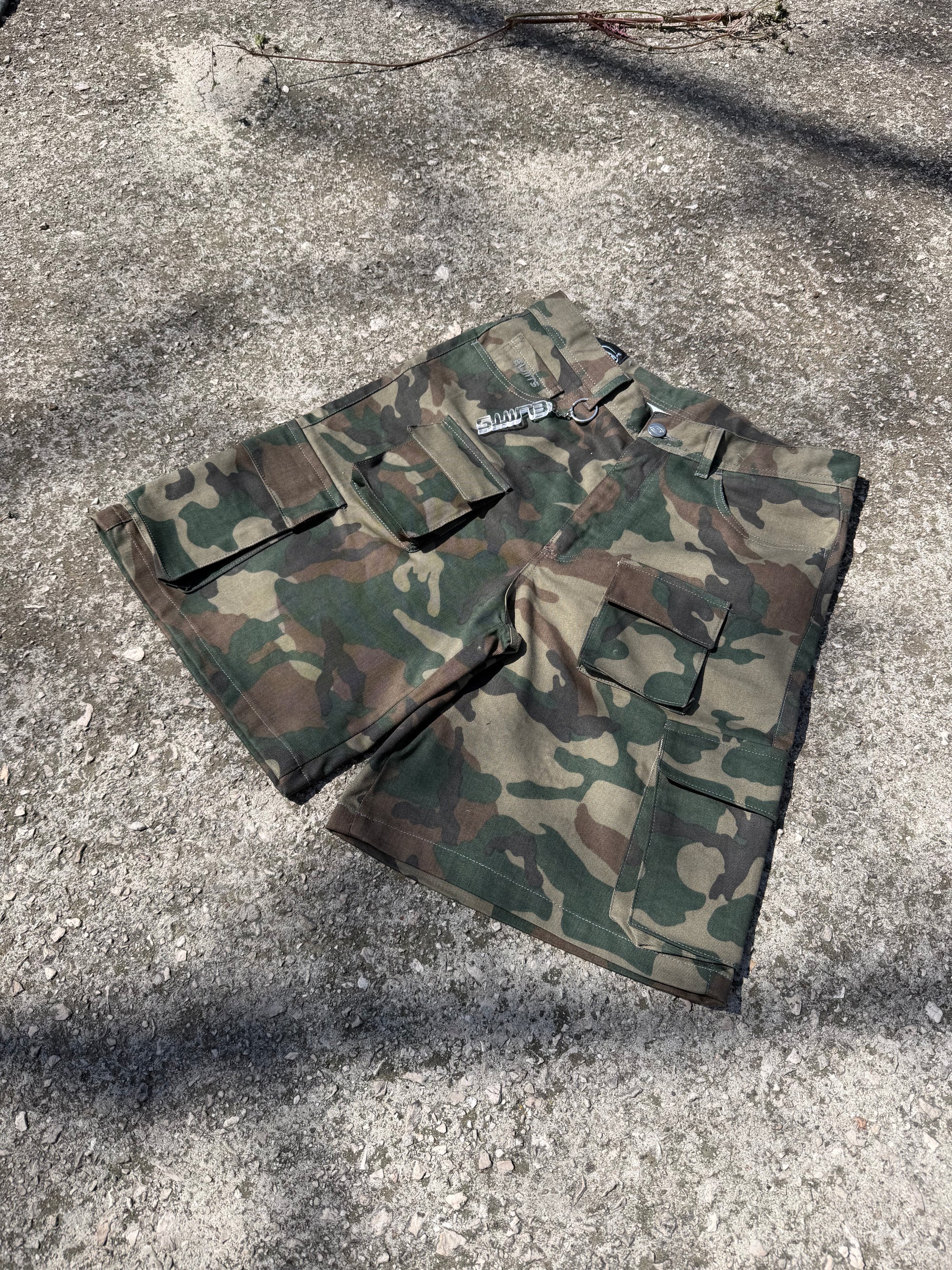 JORTS CARGO MILITARY GREEN